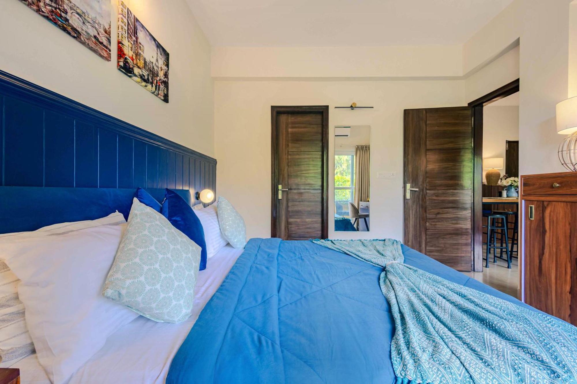 Alaya Stays 1 Bhk With Balcony & Pool - Veera Marina Candolim Extérieur photo