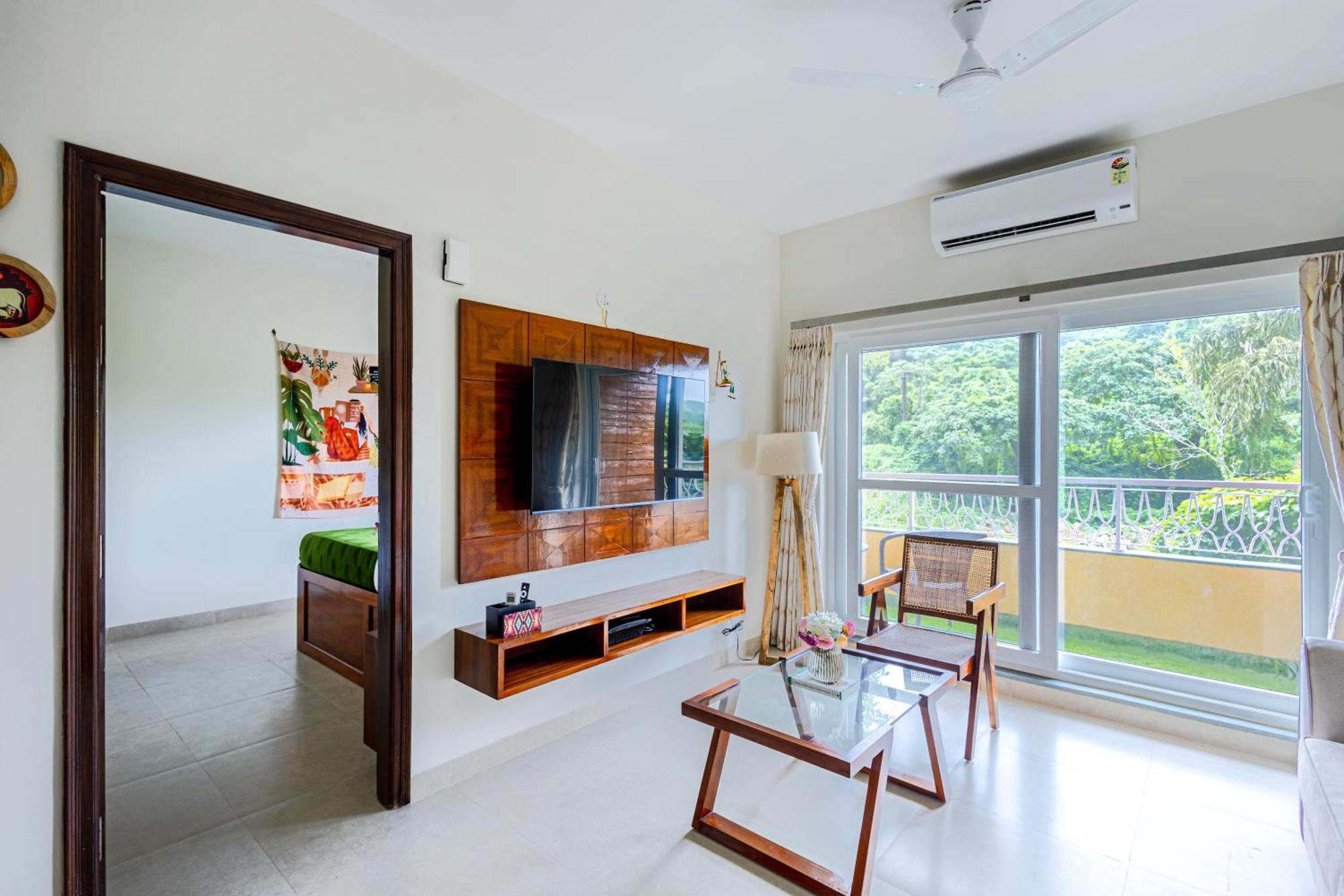 Alaya Stays 1 Bhk With Balcony & Pool - Veera Marina Candolim Extérieur photo