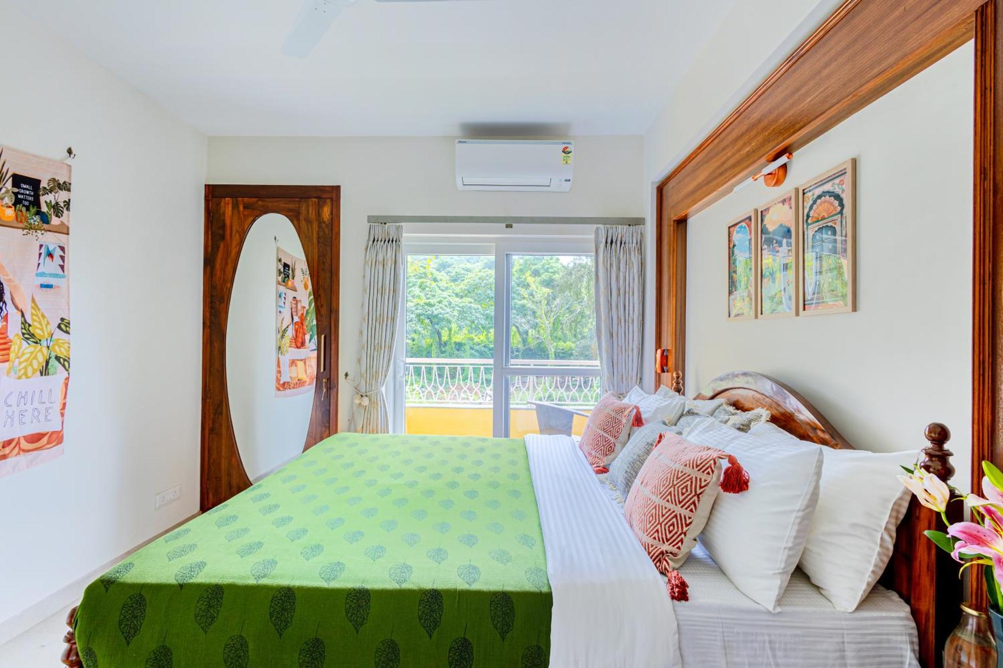 Alaya Stays 1 Bhk With Balcony & Pool - Veera Marina Candolim Extérieur photo