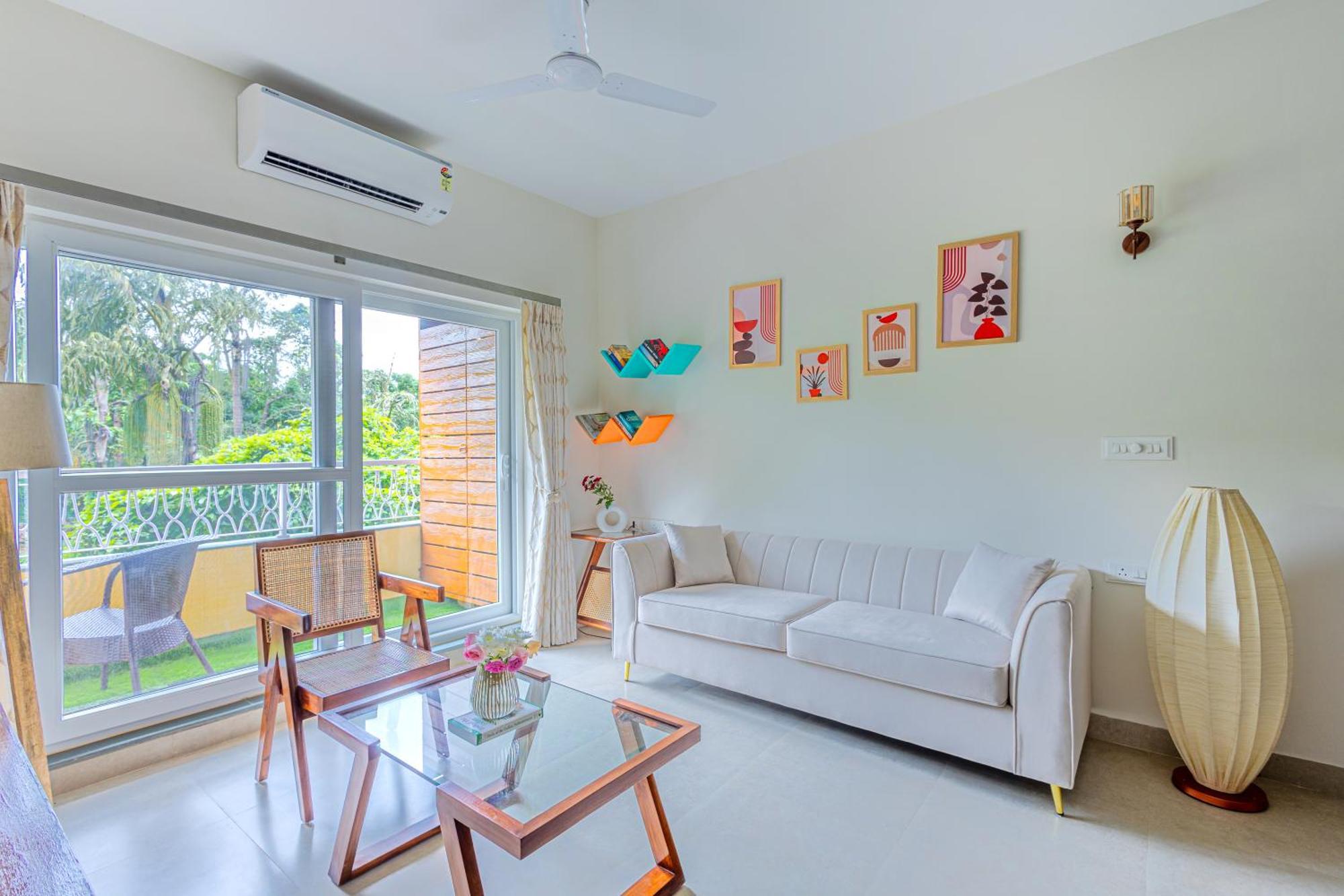 Alaya Stays 1 Bhk With Balcony & Pool - Veera Marina Candolim Extérieur photo