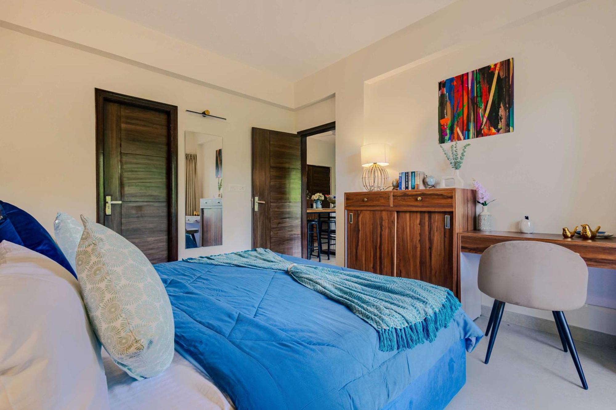 Alaya Stays 1 Bhk With Balcony & Pool - Veera Marina Candolim Extérieur photo