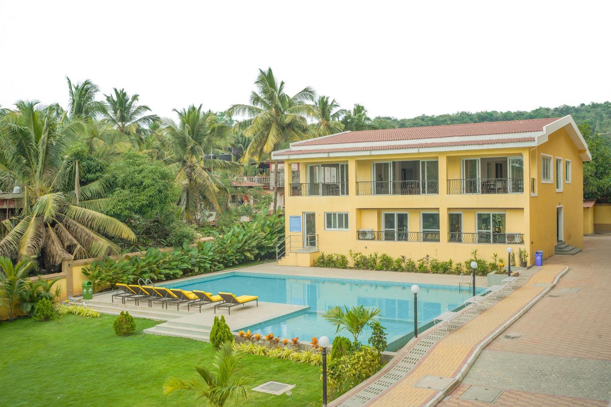 Alaya Stays 1 Bhk With Balcony & Pool - Veera Marina Candolim Extérieur photo