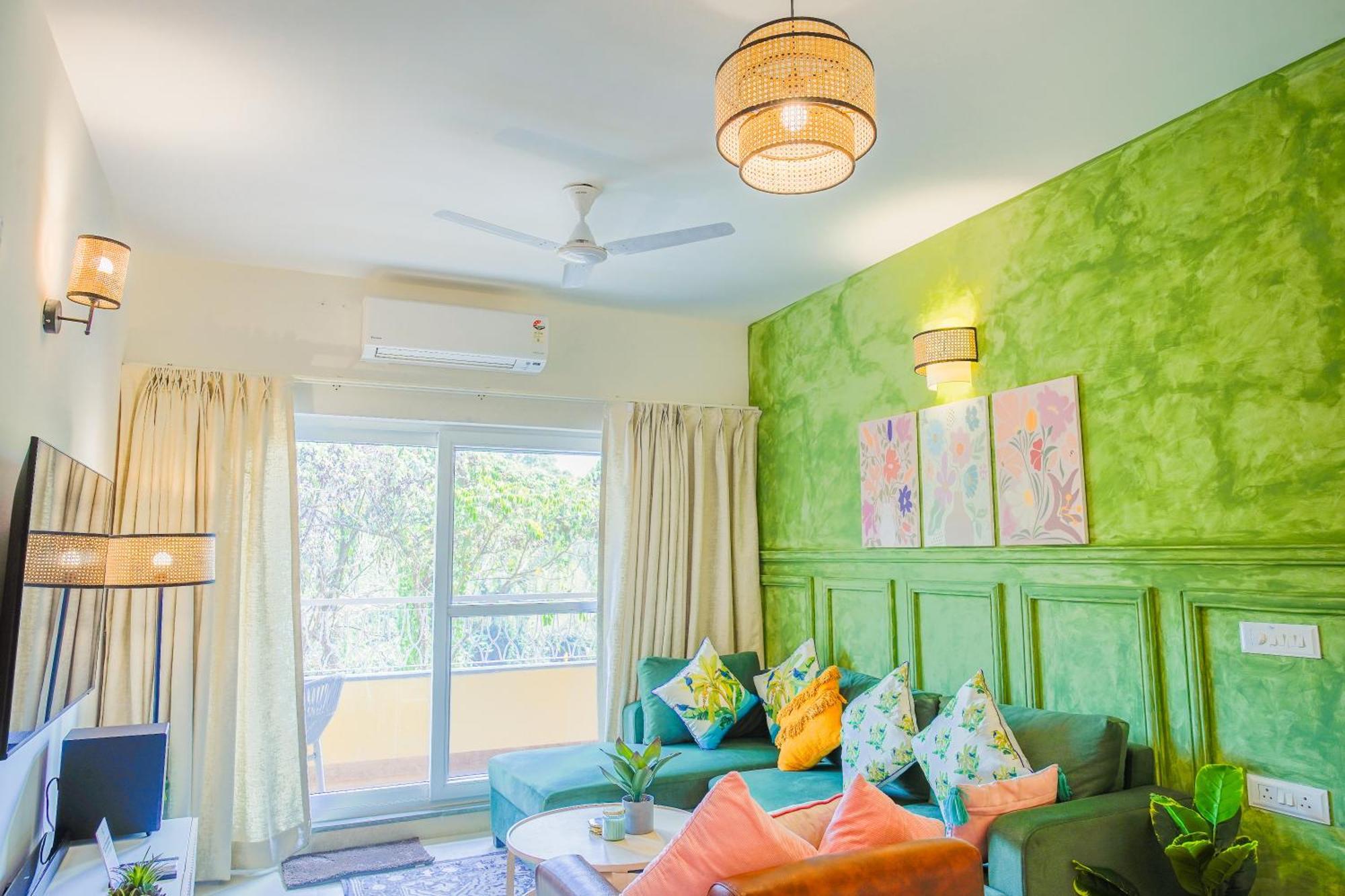 Alaya Stays 1 Bhk With Balcony & Pool - Veera Marina Candolim Extérieur photo