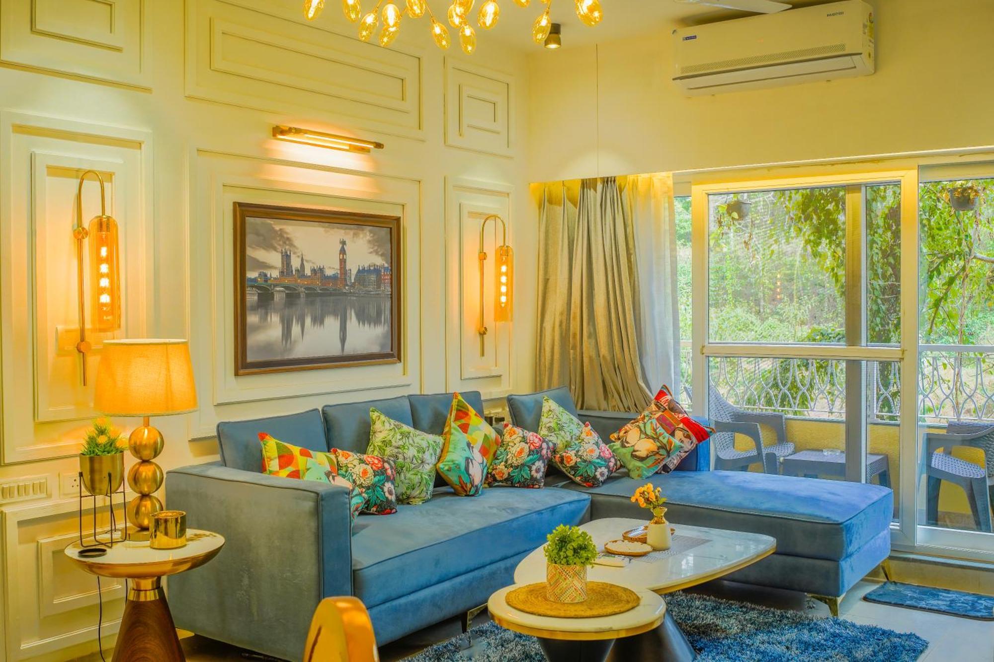 Alaya Stays 1 Bhk With Balcony & Pool - Veera Marina Candolim Extérieur photo